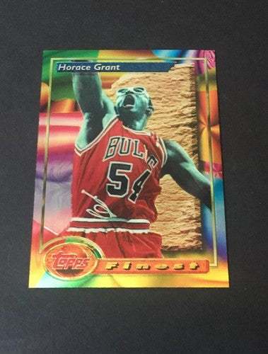 1993-94 Topps Finest Scottie Pippen 208 MINT Chicago Bulls Lot 5 Grant Paxson +