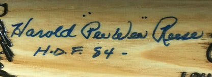Pee Wee Reese Signed Game Model Baseball bat INS HOF 84 Mint Autograph PSA Coa