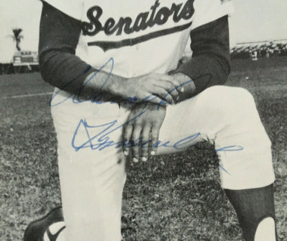 Washington Senators signed JD McCarthy Postcard Photo auto Howie Koplitz Knowles