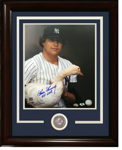 Goose Gossage signed 11x14 photo INS HOF 2008 Mint Autograph Agent Holo COA