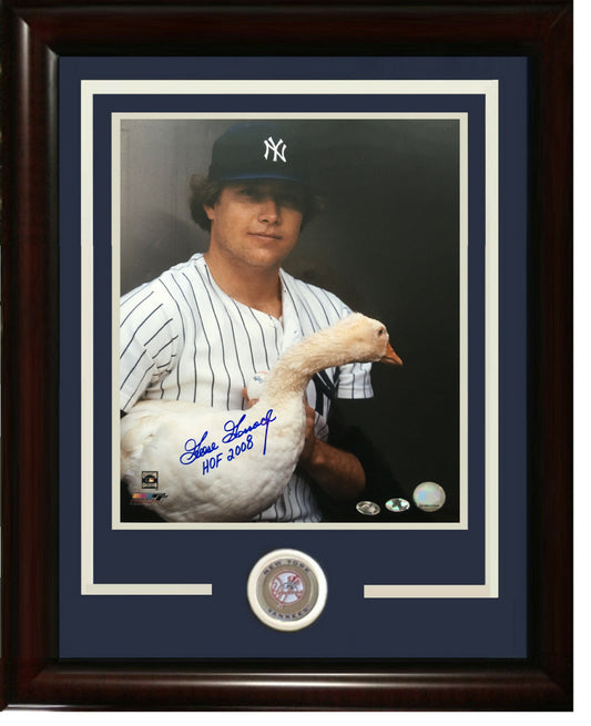 Goose Gossage signed 11x14 photo INS HOF 2008 Mint Autograph Agent Holo COA