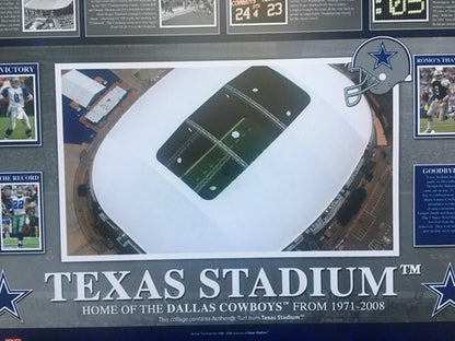 Dallas Cowboys TEXAS STADIUM 16x20 Photo Goodbye Photo file NFL Holo Rare