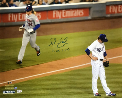 Noah Syndergaard Mets signed 16x20 photo 2 HR 5/11/16 Auto MLB Holo Steiner COA