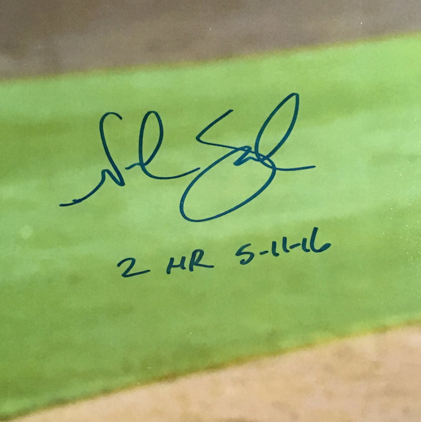 Noah Syndergaard Mets signed 16x20 photo 2 HR 5/11/16 Auto MLB Holo Steiner COA