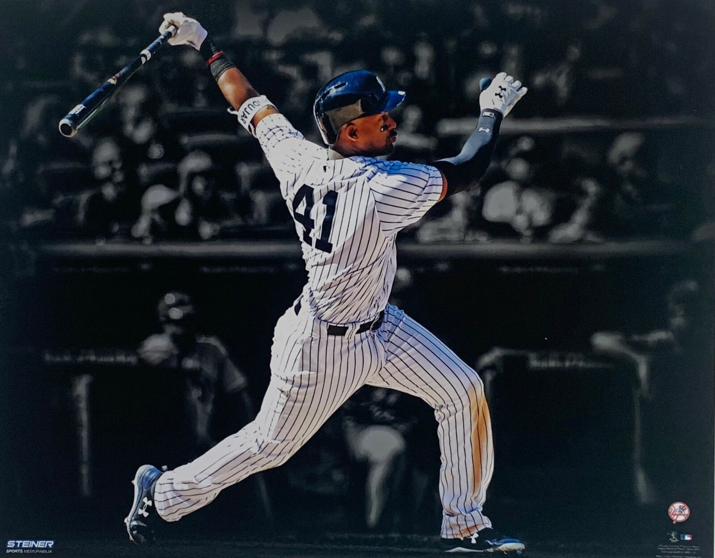 NY Yankees Third Baseman Miguel Andujar Licensed MLB & Steiner Sports 8x10 Photo