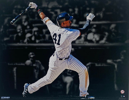 NY Yankees Third Baseman Miguel Andujar Licensed MLB & Steiner Sports 8x10 Photo