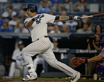 Yankees All-Star Catcher Gary Sanchez Licensed MLB & Steiner Sports 8x10 Photo