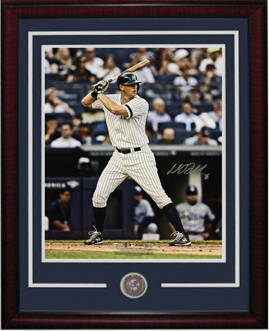 DJ LeMahieu Yankees Signed 16x20 photo framed mint autograph Fanatics Coa