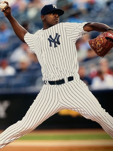 Luis Severino New York Yankees 8x10 Action Photo Mlb Licensed & Steiner