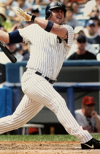 Jason Giambi 8x10 Photo Ny Yankees Cooperstown Collection & Steiner Licensed
