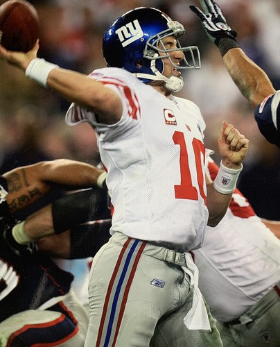 Eli Manning Superbowl XLII Mvp 8x10 Photo File Throw Ny Giants Patriots Licensed