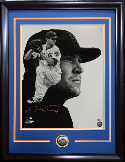 Jacob DeGrom signed 16x20 photo framed Mets Mint Autograph CY YOUNG MLB Holo COA
