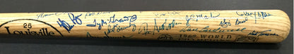 1969 NY Mets Team signed mini bat 30+ Auto Nolan Ryan Tom Seaver Yogi Berra Psa