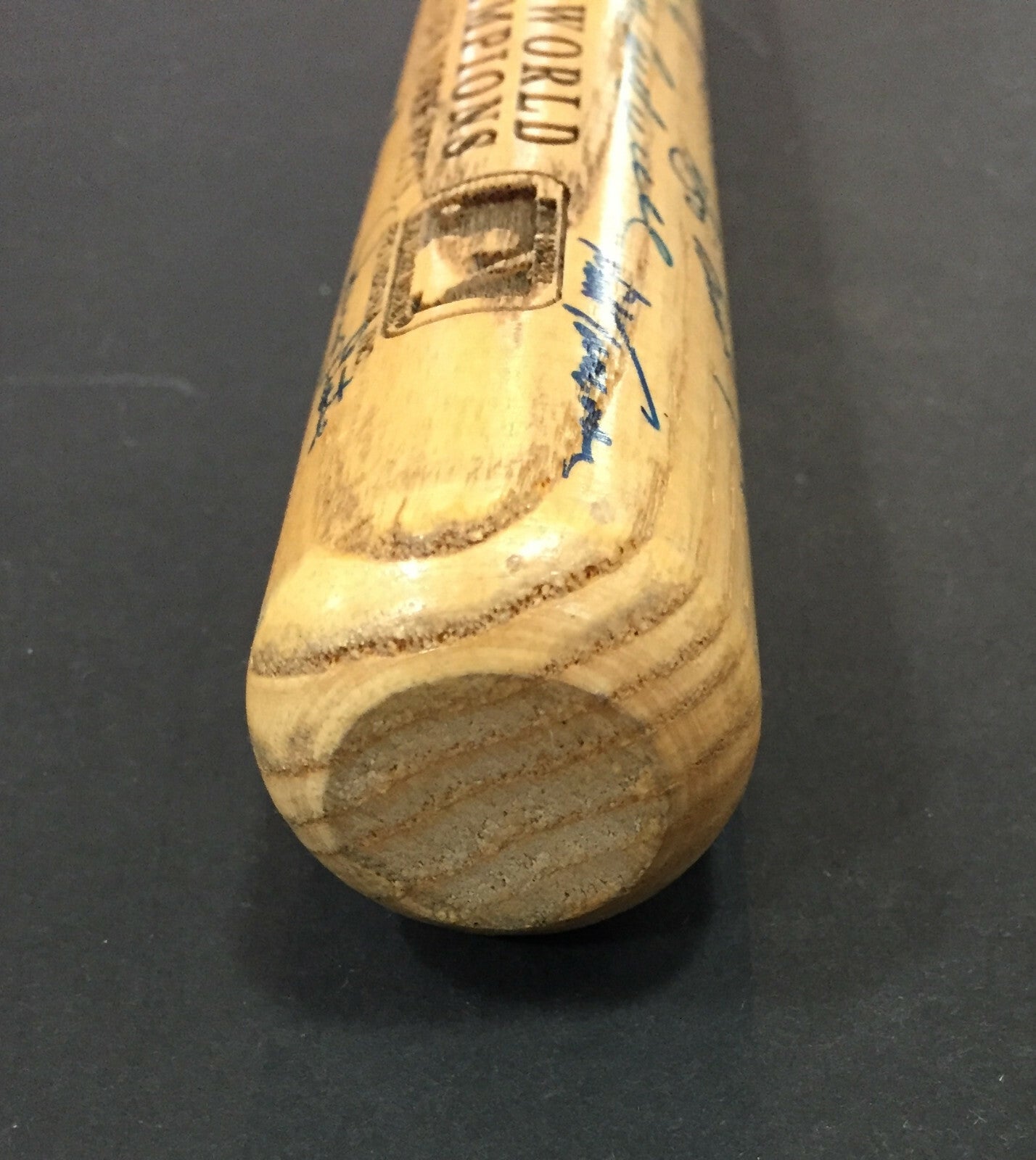 1969 NY Mets Team signed mini bat 30+ Auto Nolan Ryan Tom Seaver Yogi Berra Psa