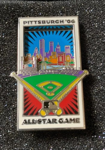 2006 Pittsburgh Pirates MLB Beautiful 3d All Star Game Media Press Pin Mint