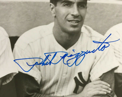 Phil Rizzuto Bill Johnson signed 8x10 Yankees photo Mint 2 Autograph JSA COA