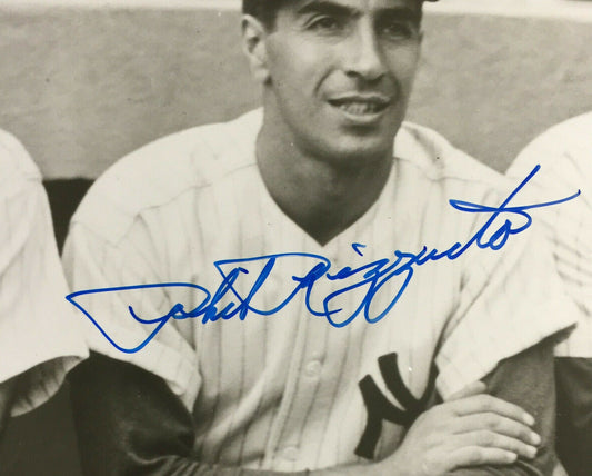 Phil Rizzuto Bill Johnson signed 8x10 Yankees photo Mint 2 Autograph JSA COA