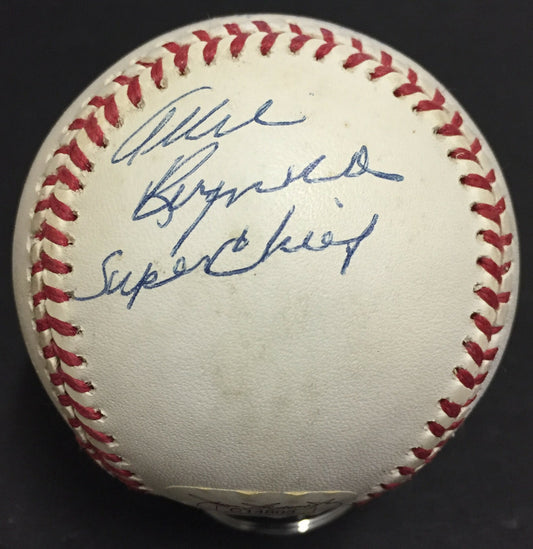 Phil Rizzuto Tom Henrich Allie Reynolds signed Nickname baseball Yankees JSA Coa