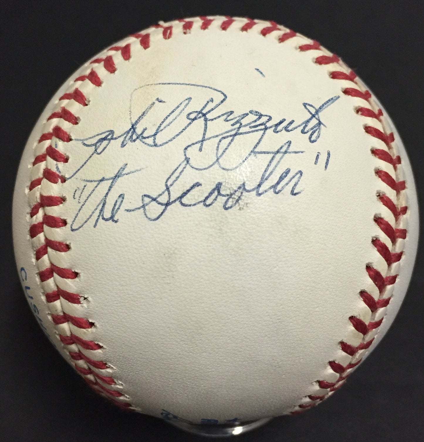 Phil Rizzuto Tom Henrich Allie Reynolds signed Nickname baseball Yankees JSA Coa