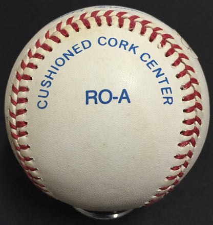 Phil Rizzuto Tom Henrich Allie Reynolds signed Nickname baseball Yankees JSA Coa