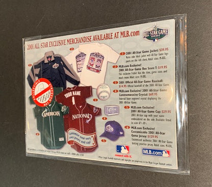 2001 MLB Official All Star Game Home Run Hr Derby Patch Ichiro Suzuki Cal Ripken