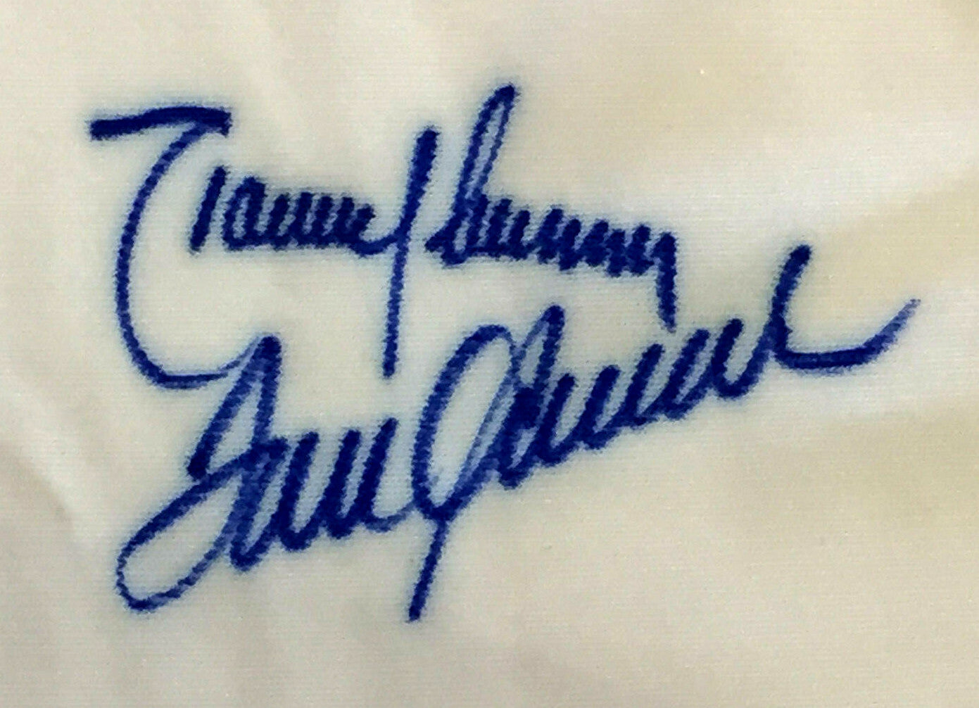 Tom Seaver Randy Johnson Mark Mcgwire Signed USC TROJANS Baseball jersey Steiner