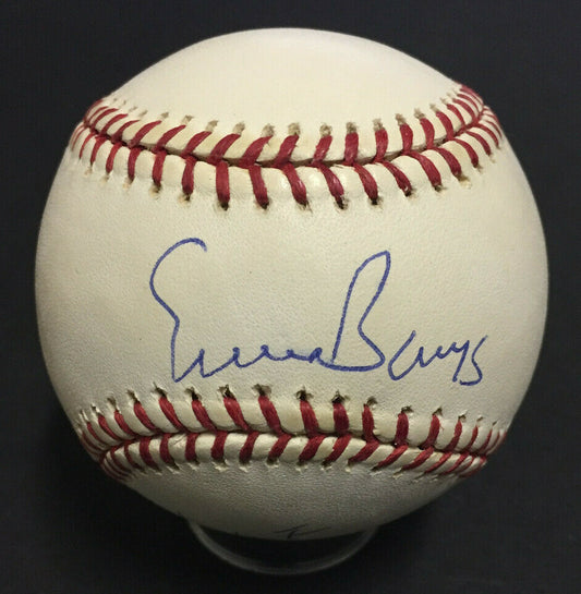Ernie Banks Cubs Signed Official NL baseball Autograph INS HOF 77 Auto CBM COA
