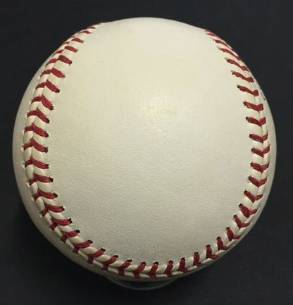 Ernie Banks Cubs Signed Official NL baseball Autograph INS HOF 77 Auto CBM COA
