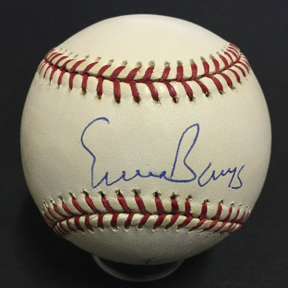 Ernie Banks Cubs Signed Official NL baseball Autograph INS HOF 77 Auto CBM COA