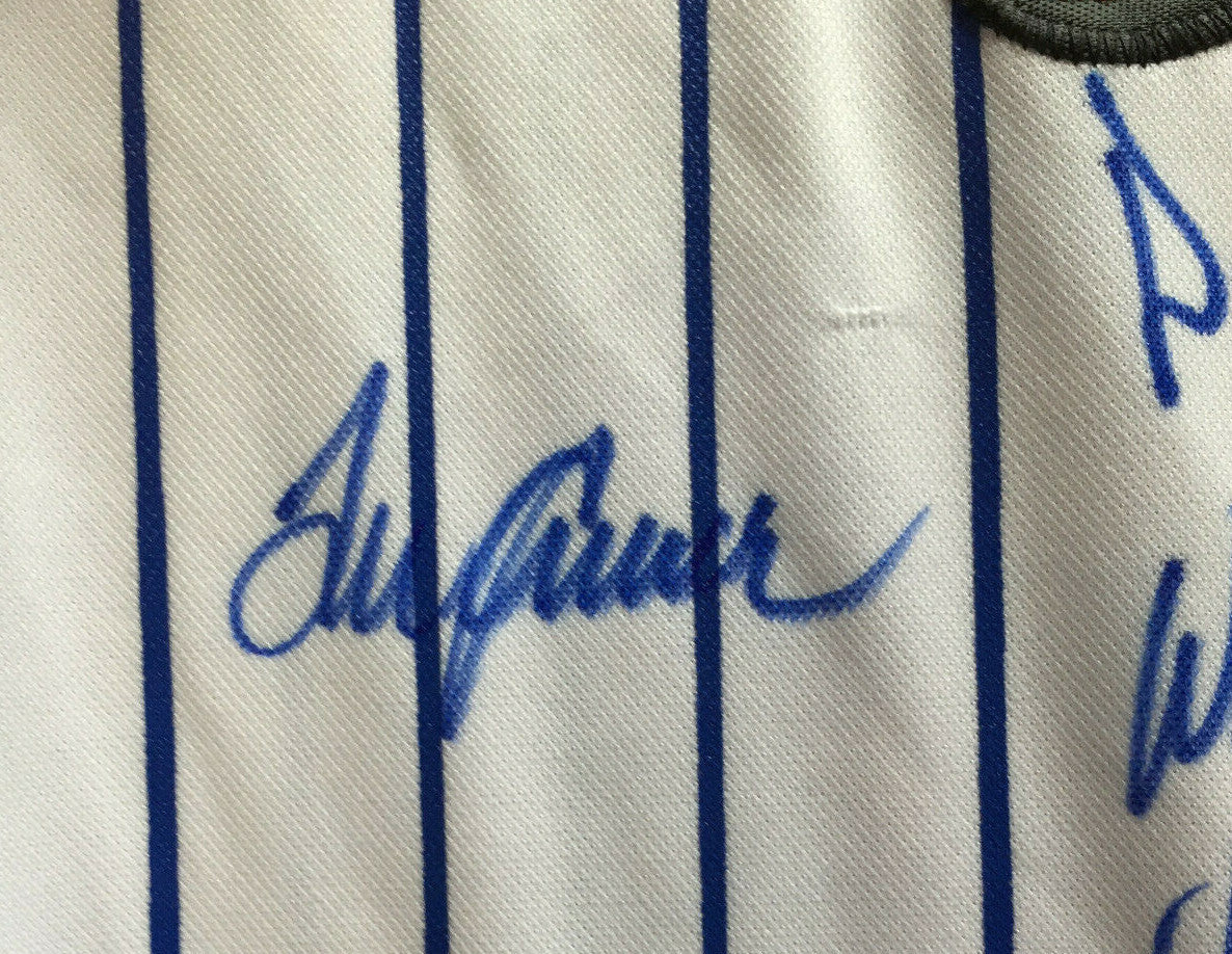 1969 1986 Mets World Series Signed Jersey 41 Auto Tom Seaver Gary Carter PSA