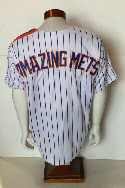 1969 1986 Mets World Series Signed Jersey 41 Auto Tom Seaver Gary Carter PSA