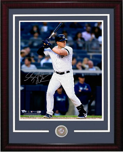 Luke Voit signed 16x20 Photo Framed Yankees Coin Autograph Fanatics COA