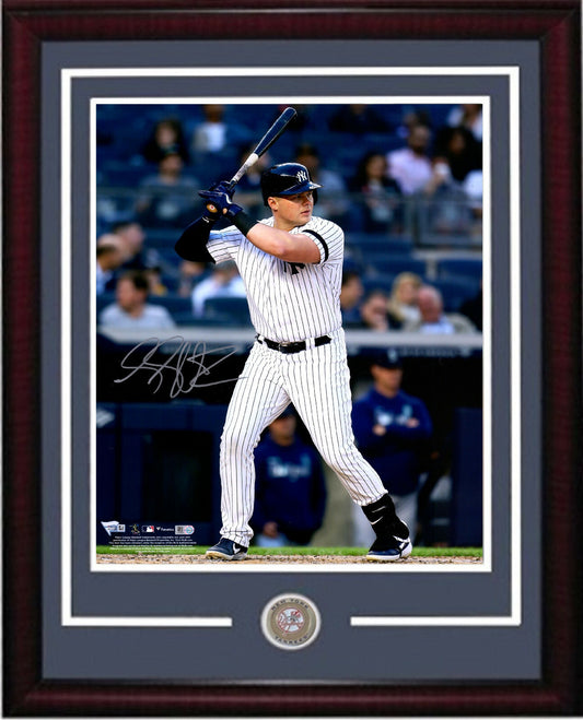 Luke Voit signed 16x20 Photo Framed Yankees Coin Autograph Fanatics COA