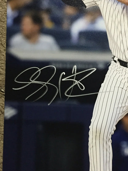 Luke Voit signed 16x20 Photo Framed Yankees Coin Autograph Fanatics COA