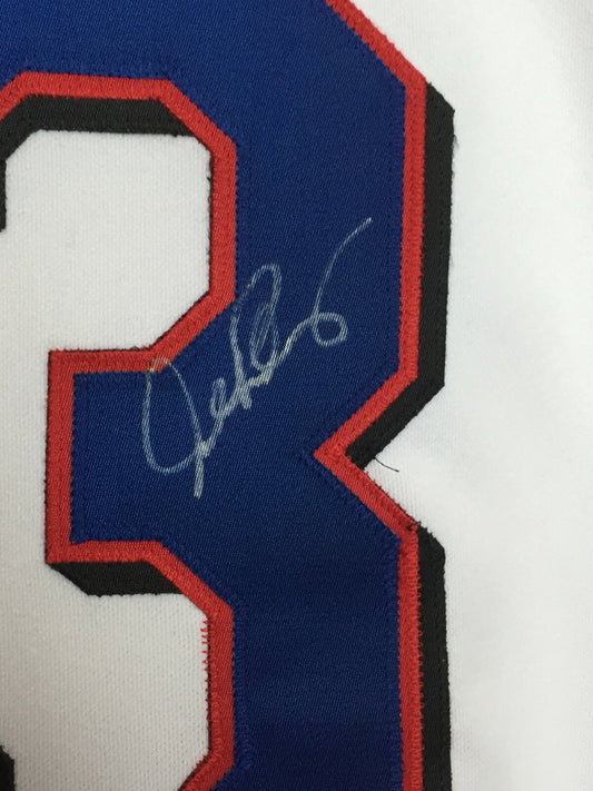 Alex Rodriguez Rangers Signed Authentic Rawlings Jersey Auto Uda & MLB Holo Coa
