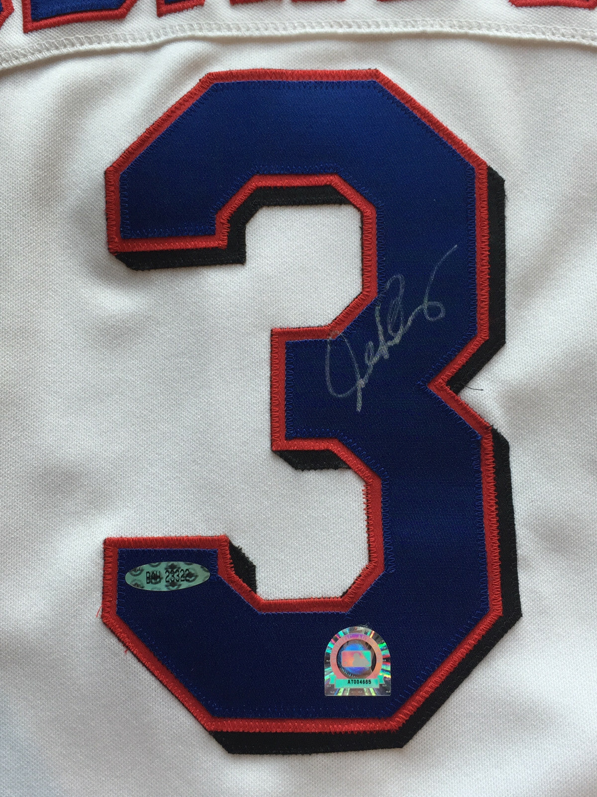 Alex Rodriguez Rangers Signed Authentic Rawlings Jersey Auto Uda & MLB Holo Coa