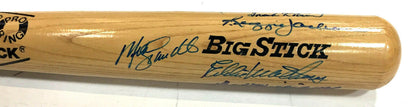 500 HR Club Signed Bat Ted Williams Willie Mays Hank Aaron 10 Auto MINT PSA LOA