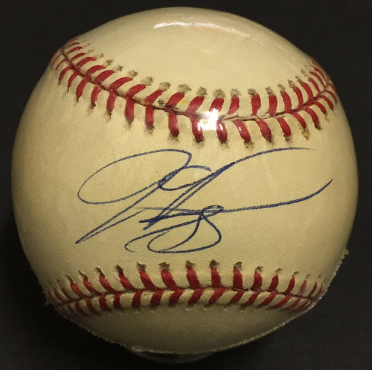 Mike Piazza Mets Signed Official NL Baseball Vintage Autograph Steiner COA