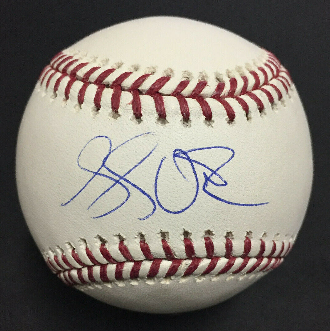 Luke Voit signed Official MLB Baseball Yankees Padres Mint Auto Steiner Mlb COA