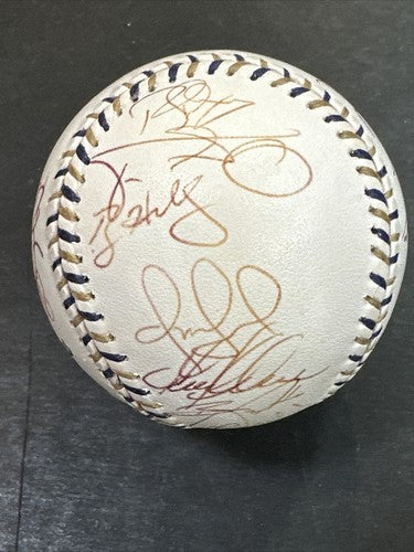2002 Team Signed All Star Game Baseball Roy Halladay Ichiro Suzuki MLB Holo Coa
