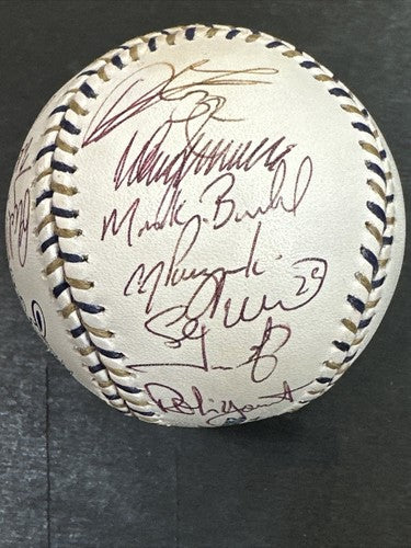 2002 Team Signed All Star Game Baseball Roy Halladay Ichiro Suzuki MLB Holo Coa