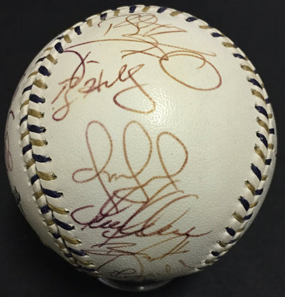2002 Team Signed All Star Game Baseball Roy Halladay Ichiro Suzuki MLB Holo Coa