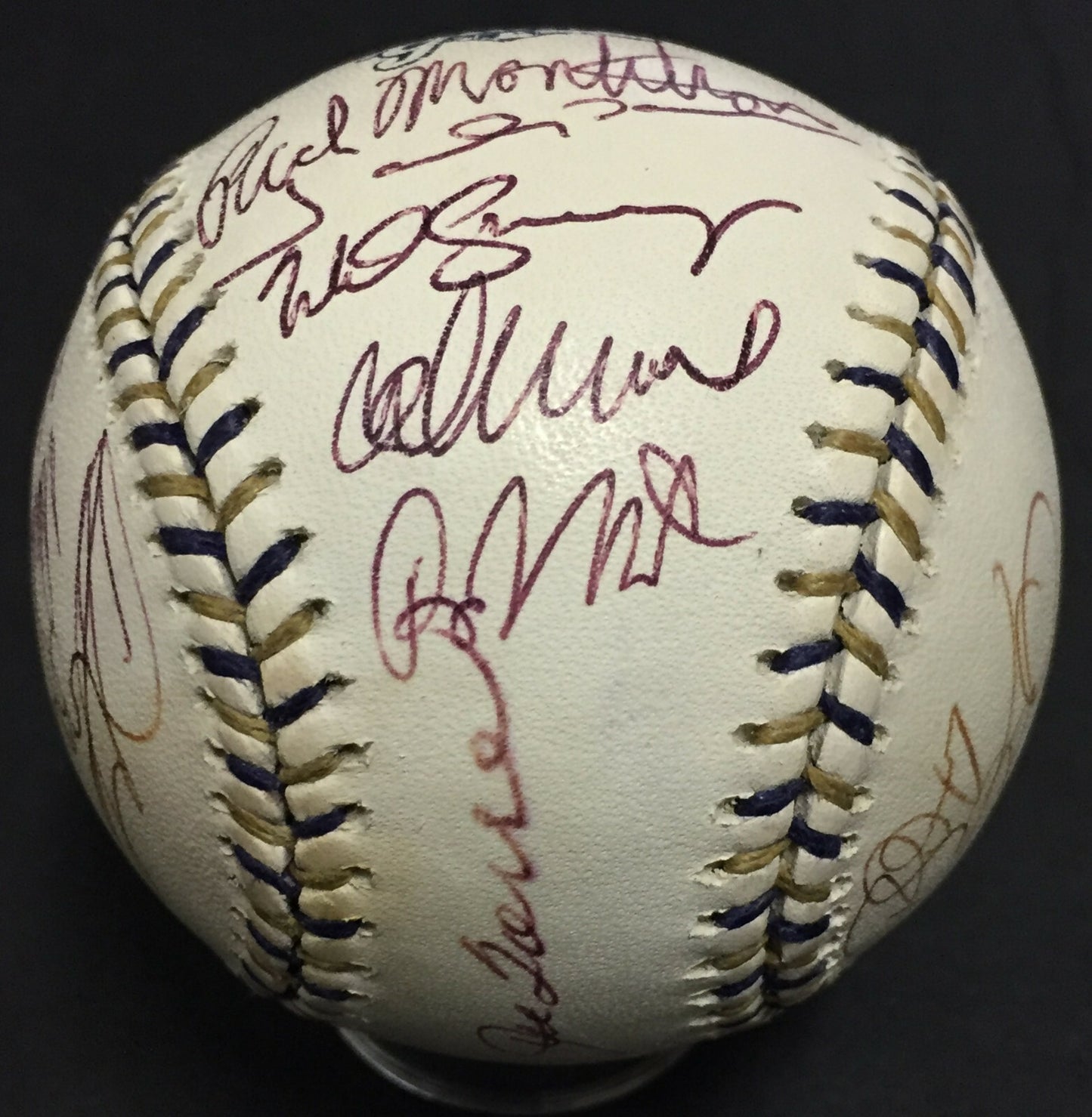 2002 Team Signed All Star Game Baseball Roy Halladay Ichiro Suzuki MLB Holo Coa