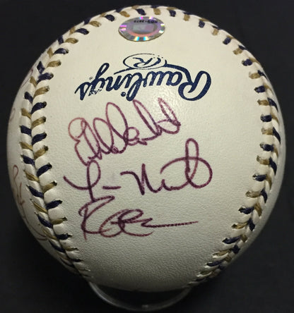 2002 Team Signed All Star Game Baseball Roy Halladay Ichiro Suzuki MLB Holo Coa