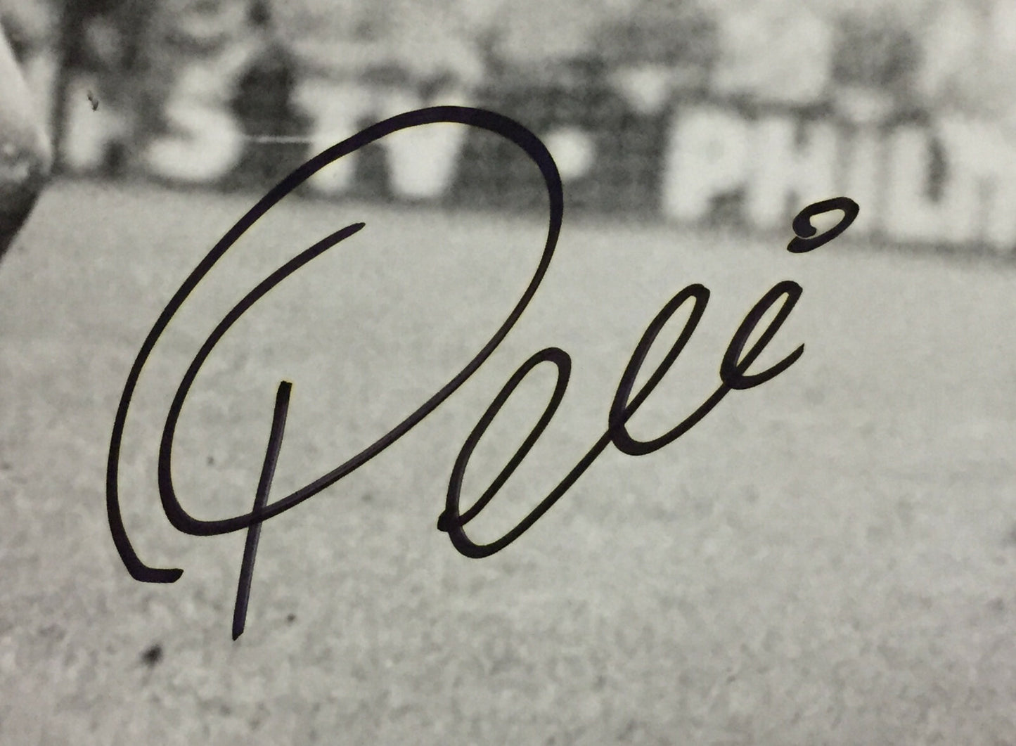 Pele Signed signed 16x20 1958 World Cup photo framed autograph Pele holo COA