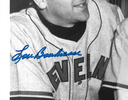Bob Feller Lou Boudreau Indians Signed 8x10 Photo 2 Mint Auto HOF CBM COA