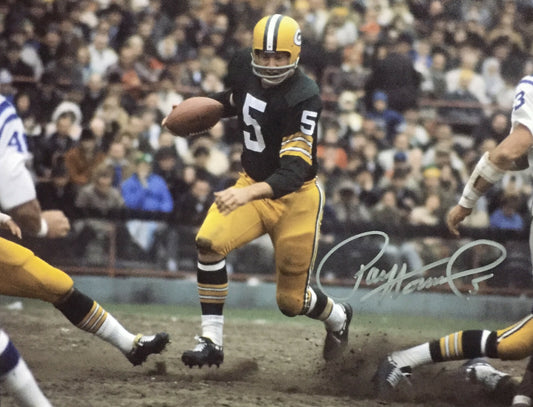 Paul Hornung Signed 11x14 Packers Photo Framed Mint Autograph HOF Heisman COA
