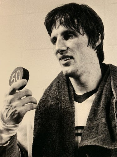 MIKE BOSSY 50 GOALS In 50 GAMES 8x10 Photo 1981 NEW YORK ISLANDERS HOF