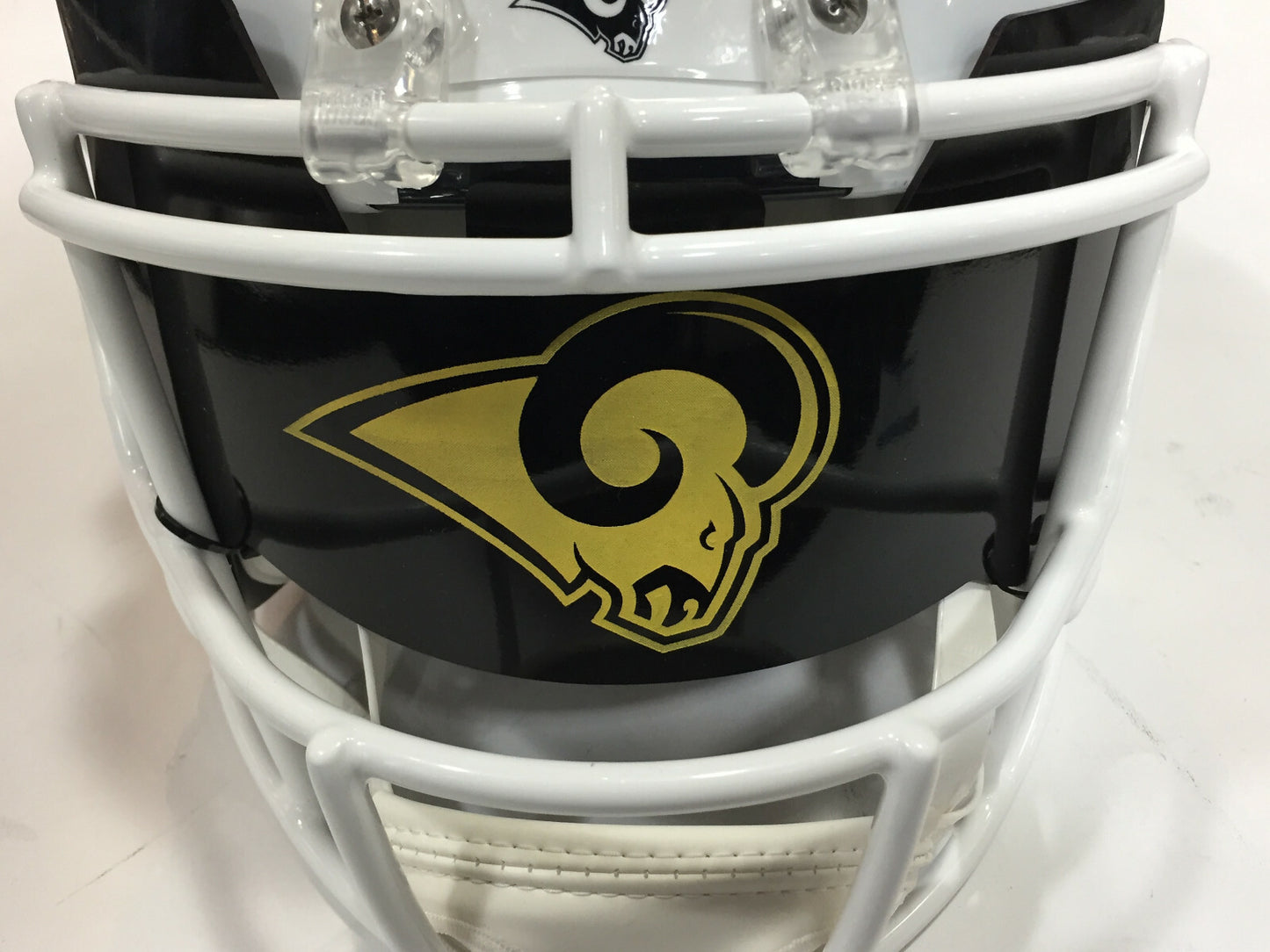 Cam Akers Signed FS Rams Helmet + Visor Mint Rookie Auto Beckett BAS COA