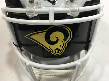 Cam Akers Signed FS Rams Helmet + Visor Mint Rookie Auto Beckett BAS COA